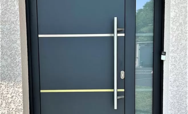 Installation de portes d'entrées, Clermont-Ferrand, Système Baie