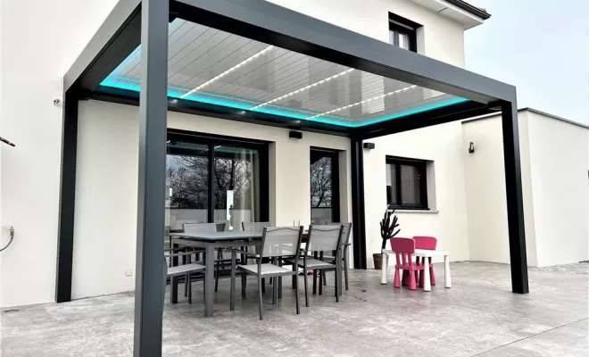 Pose de pergolas, Clermont-Ferrand, Système Baie