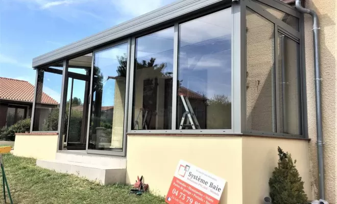 Pose de vérandas, Clermont-Ferrand, Système Baie